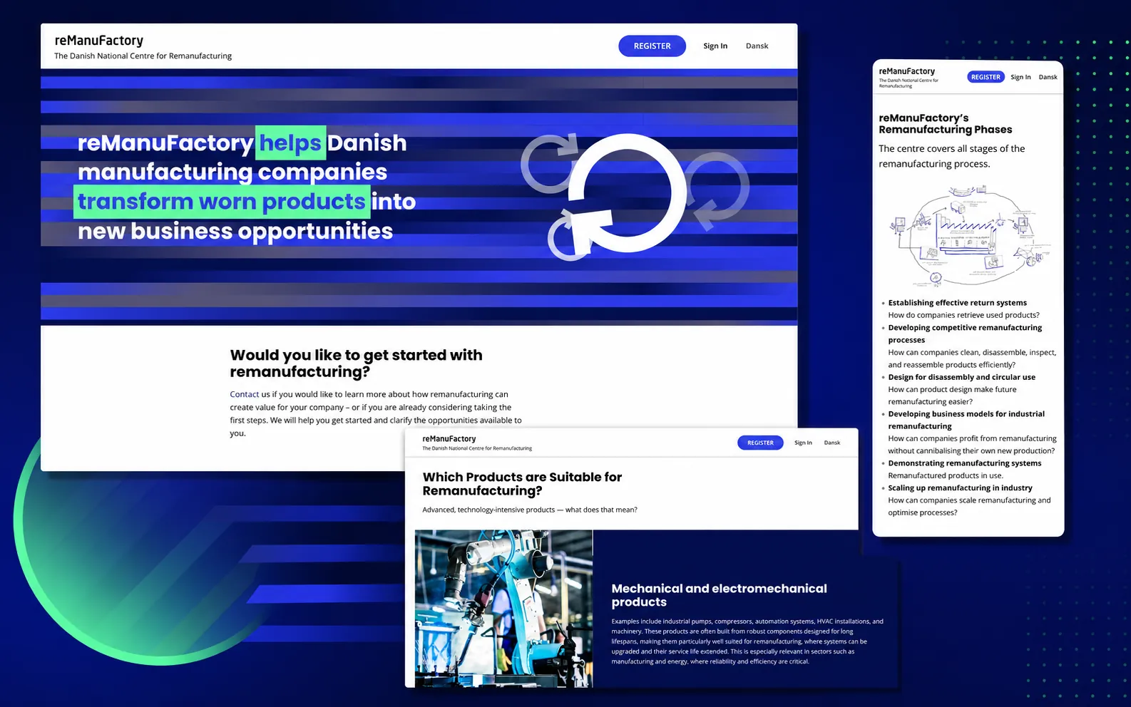 reManuFactory digital platform for remanufacturing knowledge, methods and tools