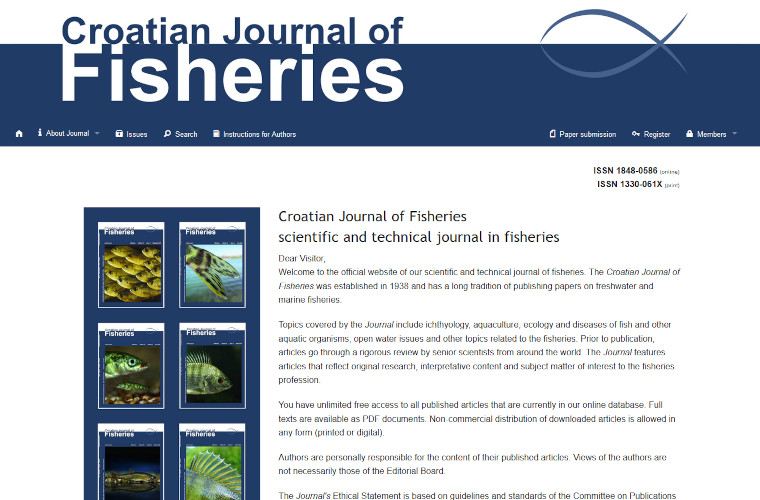 Croatian Journal of Fisheries